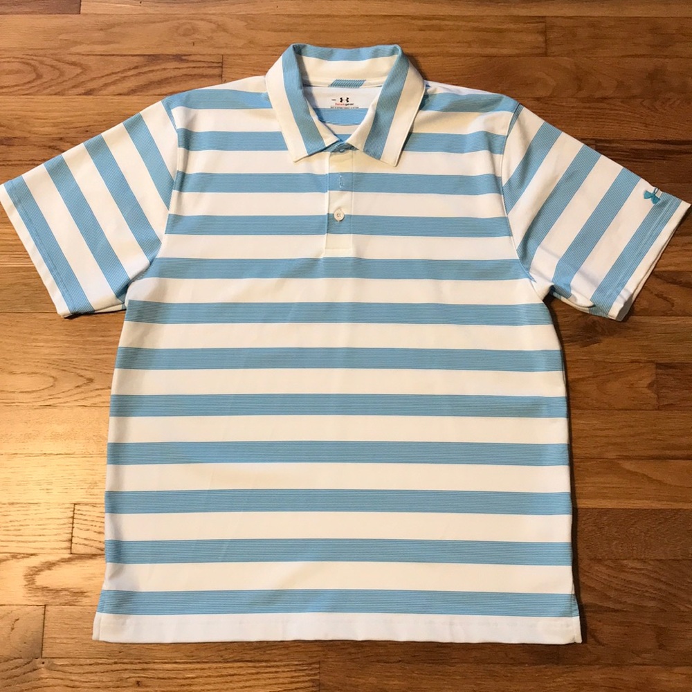 Under Armour Heat Gear Men’s polo shirt sz medium